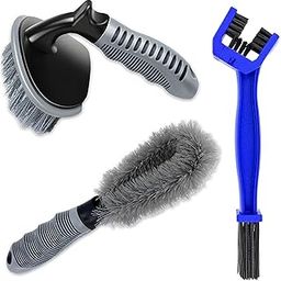 OBEROI'S TRADERS Bike Chain, Wheel and Rim Cleaning Brush Combo | Multi-Purpose Brushes for Motorcycle & Bicycle Maintenance Cleaning Tool (Pack of 3)-19