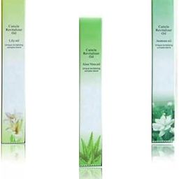 ZAUKY Cuticle Revitalizer Oil Pen Set, Mix Scents, 3 Pack, Rotating Applicator, Nail Care Treatment-image-96