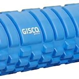 GISCO High Density Foam Roller for Exercise, Fitness, Back Pain, Deep Tissue Massage, and Physiotherapy | Foam Roller for Gym & Home (Blue)-image-28