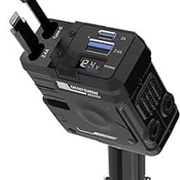PunnkFunnk TurboCharge 120W Car Charger | 4-in-1 USB/Type-C/USB L | QC & PD Support | Smart Fast Charging Adapter for Mobile, Laptop, Watch – 180° Rotation(Black)-29