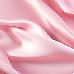 Pink Wings Fab Plain Silky & Shine Satin Fabric Material for Fashion Design Stitching Multiple Clothes Includes Dress, Pillow Cover, Designer Cloths, Home Decor Material (3 METRES, Baby Pink)-image-31