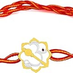 925 Sterling Silver Om Hanuman Silver rakhi for brother. 3-In-1 Silver rakhi/bracelet/pendant for Men and women.-13