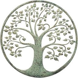 ARTISOUL® Tree Wall Sculpture Living Room Background Tree Of Life Metal Wall Art Decor | Home Decor | Figurines-image-33