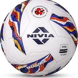 Nivia Shastra 2.0 Football, Match Ball, 8 Panels, Durable & Soft PU Leather, Butyl Fabric Wounded Bladder, FIFA Quality Pro, Made for Pro-Leagues, to Play on Both Natural and Artificial Grass-21