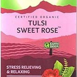 ORGANIC INDIA Tulsi Sweet Rose Infusion Tea - 25 Tea Bags (Pack of 2)-image-22