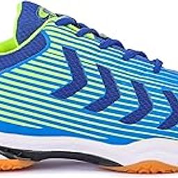 Pro ASE Non-Marking Badminton Shoes - Lightweight & Durable, Perfect for Squash, Table Tennis, Pickleball & Indoor Sports | X-Cushion, Active Grip Sole, Toe Assist | Men, Women, Unisex | Blue,Black,Orange-image-45