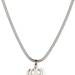 Punjabi Sikh Symbol Pendant with Chain for Men & women Stainless Steel Chain Set-picture-23