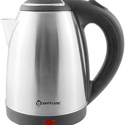 LIGHTFLAME Classic Electric Kettle with Stainless Steel Body, 2 litre, used for boiling Water, making tea etc. (Silver) | Dry Boil Protection & Over Heat Protection-picture-18