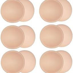 3 Pairs Round Soft Inserts Pads Removable Sport Bra Cups Inserts Mastectomy Bra Inserts for Bikini Top Swimsuit(34_Size) Multicolour-98