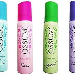 OSSUM Perfume Spray Cherish, Teaser, Appeal, Desire 25Ml X 4 Perfume Body Spray - For Women's (100 Ml, Pack Of 4, Scented)-13