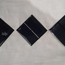 Yuth Trading Company (Pack of 3) 70 x 70mm 5V 100mA 0.5W Mini Epoxy Solar Panel Photovoltaic Polycrystalline DIY Cell Charger-27