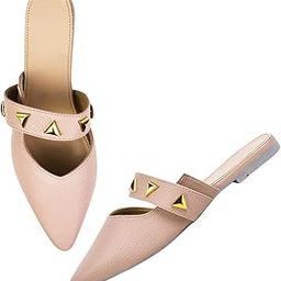 Bellies Soft & Comfortable Back Open Slip On Mules Sandal for Womens and Girls-image-71