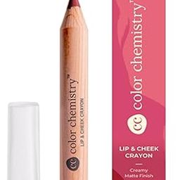 COLOR CHEMISTRY Lip & Cheek Crayon Rosewood Lc01, 2.49 G | Vegan, Ultra-Matte Finish, Non-Drying & Long-Lasting | Creamy, Hydrating Formula In 16 Shades for All Skin Tones| Multi-Use For Lips & Cheeks-37