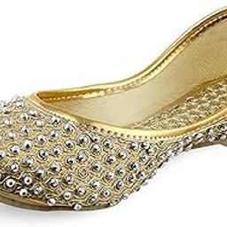 Ethnic Golden Jutti-picture-19