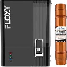 Noir Aqua Floxy Advanced Copper 8 Stage 10 Ltrs RO + UV + UF + TDS Control + Pre Filter & Accessories, Premium RO Water Purifier Filter For Home and office, Fully Automatic, Black-picture-11