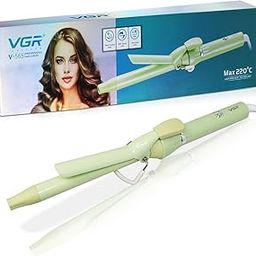 VGR V-565 Professional Electric Hair Curling Wand – Fast Heating 19mm Ceramic Curler with 220°C Maximum Heat Setting, Precision Temperature Control, Customized Heat Settings (Green)-image-29