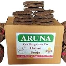 Dried Cow Dung Cake for Organic Farming, Desi Gai ke Kande, Ideal for Hawan, Pooja, Farming or Plant Fertilizer Net 20 Pcs-image-53