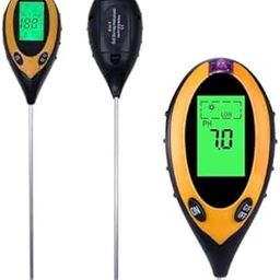 EmbeTronicX 4 in 1 Soil PH Meter Soil Tester PH Moisture Meter Temperature Sunlight Measurement Analysis Acidity Alkali (Without Battery) - ChipTronicX-19