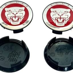 3D Emblem Plastic Wheel Cap for Jaguar (Red)-image-36
