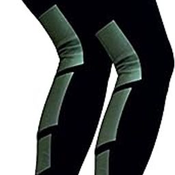 JUST RIDER 2 Pcs/Pair Super Elastic Lycra For Basketball, Football, Running, it, Work Out Or Any Fitness Activities, Leg Warmers Calf Thigh Compression Sleeves. (BLACK, S)-image-13