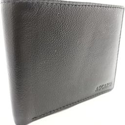 Men's Genuine Leather Wallet with 6 Card Slots - Slim RFID Blocking Bifold Wallet for Cash & Cards (Black)-image-71