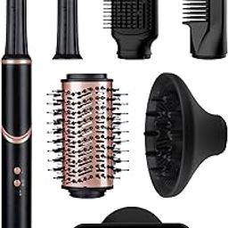 7-IN-1 Multi Air Styler | 110,000 RPM High-Speed Brushless Motor | Auto-Clean Tech | Hair Dryer with Diffuser & Volumizer Brush | Aircurl Hair Styler | Anti-Frizz Hair Styling Tool-33