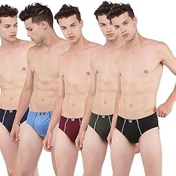 Lehar Super Combed Cotton Men's Pack of 5 Brief (8909141473860_MLHBR-01-ASSORT1-S24-PO5-M)-picture-26