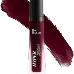 Blue Heaven Hyper Stay Weightless Liquid Matte Lipstick | Long-lasting & Smudge Proof | Non-Transfer Matte Lipstick for Women| Mystic Maroon-05 | 6ml-15