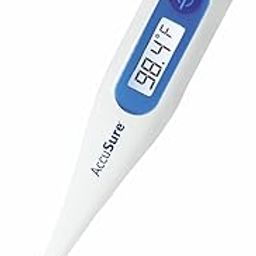 AccuSure Plastic Mt-32 Mercury-Free Digital Thermometer With Transparent Storage Case, Pack of 1-17