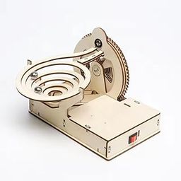 Wooden Marble Run 3D Puzzle Educational Toy Mechanical Kit Maze Ball Building Coaster STEM Kit for Children Teen Birthday Gifts for Teen Age 14+ Years Old-picture-17