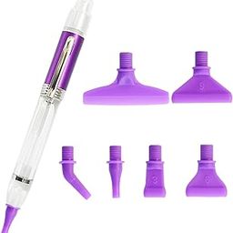 THE STYLE SUTRA® Diamond Painting Pen Kit Point Drill Pen for DIY 5D Diamond Crafts Embroidery Purple-picture-9