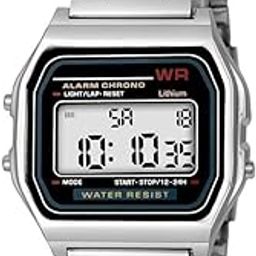 Men's Digital Watches Casioo Alarm Watch in Best Price |Silver CASIO-picture-20