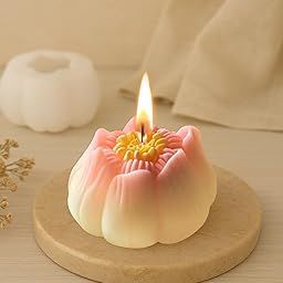 Smello`s Lotus Bloom Candle Mould, Silicon Mould for Art & Craft (SCM 247)-image-29