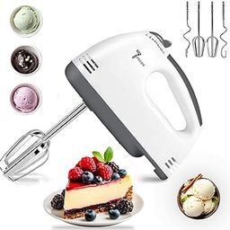 BRAHMANI VILLA 260Watt 7-Speed Stainless Steel Hand Blender Mixer for Cake Making, Whipping Cream, and Kitchen Use-picture-19