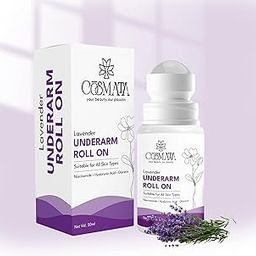 Cosmata Underarm Roll-On, 50 ml, Aloe Vera and Lavender Variants, All Skin Types (50 Ml, Lavender)-image-15