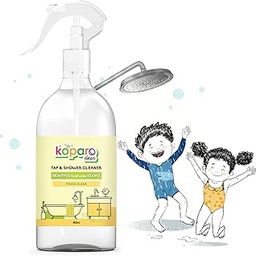 Koparo Natural Tap And Shower Cleaner Spray - 300 ml | Bathroom Fittings-Taps,Sinks,Bath Tubs,Shower | Hard-Water Stain Remover | Dissolves Limescale,Mineral Deposits| Skin Friendly | PETA Certified-picture-25