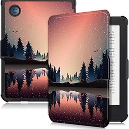 Yiernuo Case Compatible with Kobo Clara BW (2024) / Kobo Clara Colour (2024) / Kobo Clara 2E (2022) eReader 6inch,Soft TPU Slim Lightweight Protective Cover,Dusk-picture-18