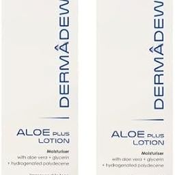 H & H Dermadew Aloe Plus Lotion - 80 ml, Pack Of 2-3