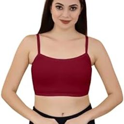 DRESSOSENSE (Pack of 3 Girl's Baby Slip Bra | Baby Inner | Cotton Non Padded Non Wired Bra | Teenager Bra Magical for Girls-image-19