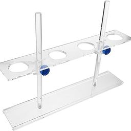 OKUMEYR Lab Funnel Rack 4 Hole Adjustable Height Stand Funnel Holder Chemistry Biology Tool-image-13