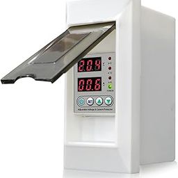 amiciSmart Automatic Over/Under Voltage and Over Load Protection (Adjustable Setting) with Auto Re-connect LED Display Standard Din-Rail Mounted Single Phase 220V, 63A (13.8kW)-14