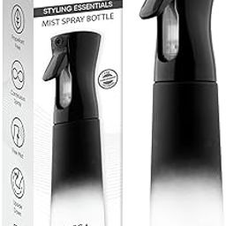 Vega Professional Mist Spray Bottle for Hairstyling, Cleaning, Salons, Empty Spray Bottle, 350 ml, (VPHSB-01)-48
