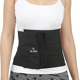 Dr. Odin AB-02 Abdominal Binder Sustainable Comfort with Breathable, Hypoallergenic Support (Black, XL)-image-57