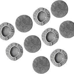 CALANDIS™ 10Pcs Replacement Pads for Window Cleaning Robot Universal Microfiber Cloth Fleece Texture | Vacuum Parts & Accessories | Household Supplies & Cleaning-image-33