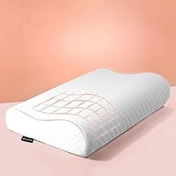 betterhood PosturePro Premium Cervical Pillow for Neck Pain and Shoulder Pain (Small Size) | Memory Foam Pillow | Sleeping Pillow for Spondylitis Neck | Orthopedic Ergonomic Contour Pillow | White-2