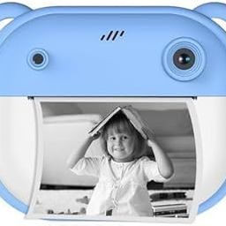 Mini Digital Camera Instant Print for Kids – Full HD Photo & Video Camcorder with Built-in Games – Creative Gift for Boys & Girls Age 3-12 – Camera for Children’s Learning & Fun - 2 Print Rolls-2