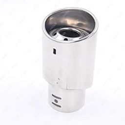 Automaze Universal Fit Car Straight Oval Shaped Exhaust Tail Muffler Tip Pipe 63mm (Model-A145)-23