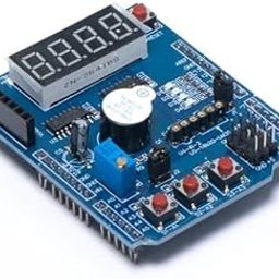 MULTI SHIELD -Multi-Function Shield ProtoShield Multi-functional Expansion Board Sensor Shield Module witn Four Digital Display for Arduino-1