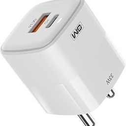GM G+ 33W Fast Charging Mobile Adapter with GaN Technology | Dual-Port Type A and Type C Adaptor | Travel Charger for Apple iPhones, Smart Watch, Android Phone, and Other Devices-11