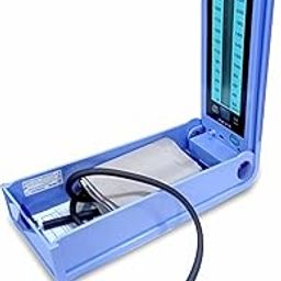 NISCOMED PW-216 LCD Display Mercury Free Sphygmomanometer Arm BP Monitor (Blue)-2